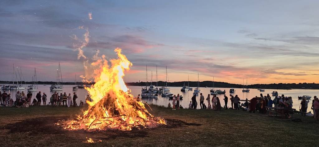 Sankt Hans: A Danish Midsummer Tradition by the Fjord